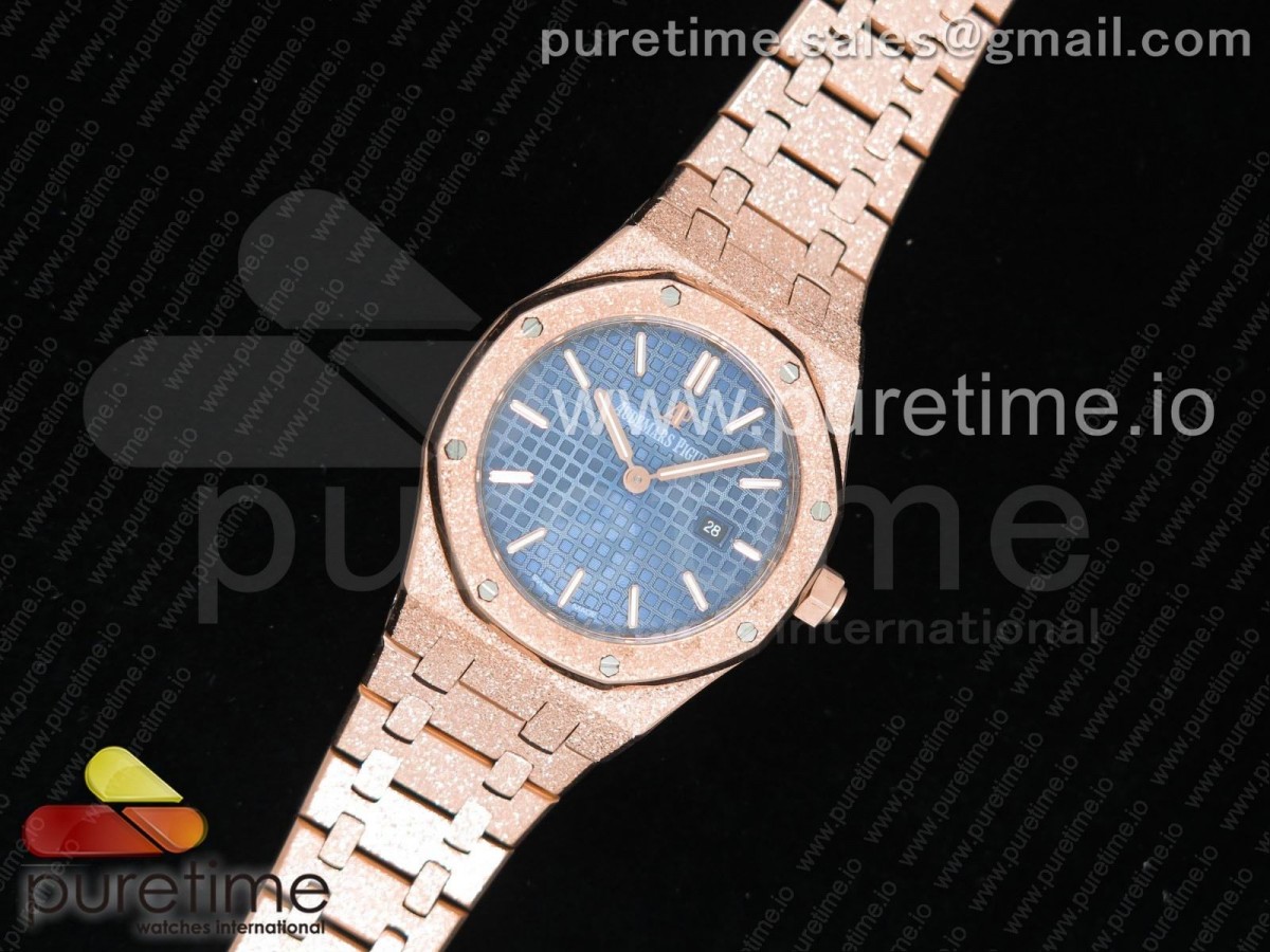 Fake Diamonds Audemars Piguet Royal Oak Lady 33mm Watch